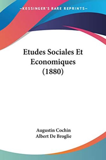 Etudes Sociales Et Economiques (1880)