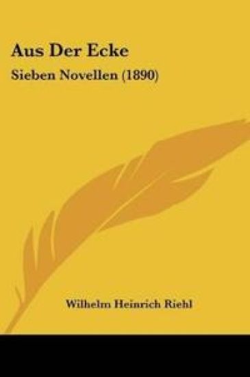 Riehl, W: Aus Der Ecke