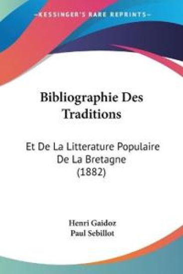 Bibliographie Des Traditions