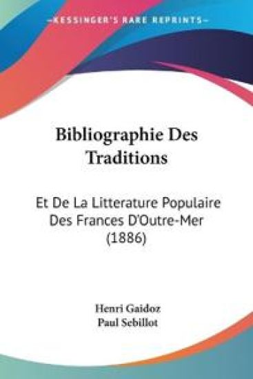 Bibliographie Des Traditions