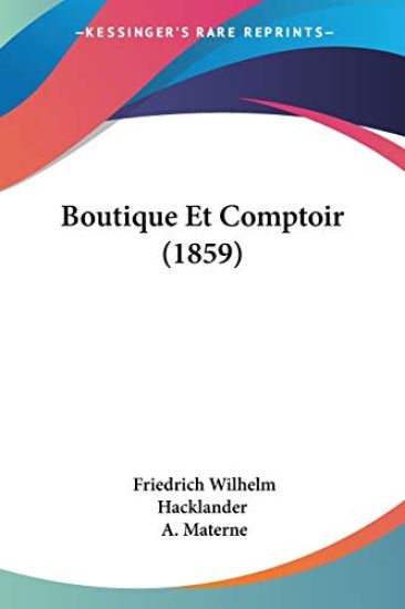Boutique Et Comptoir (1859)