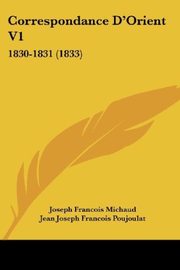 Correspondance D'Orient V1