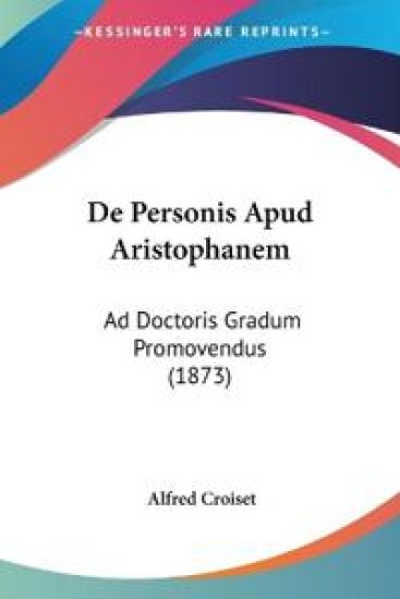 De Personis Apud Aristophanem