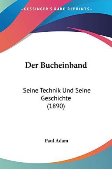 Adam, P: Bucheinband