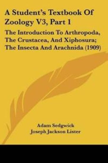 A Student's Textbook Of Zoology V3, Part 1