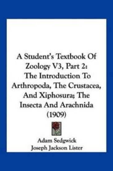 A Student's Textbook Of Zoology V3, Part 2