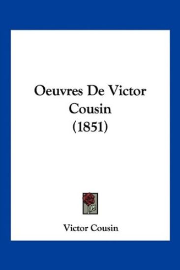Oeuvres De Victor Cousin (1851)