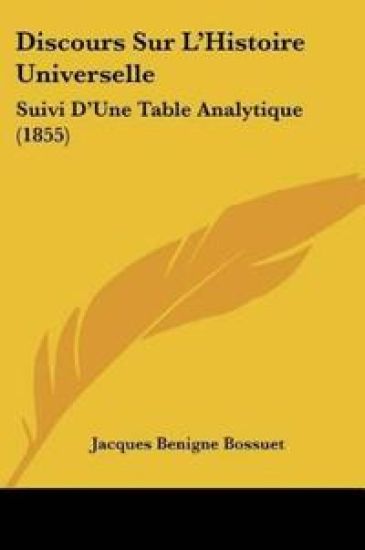 Discours Sur L'Histoire Universelle