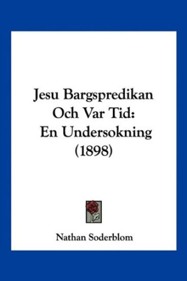 Jesu Bargspredikan Och Var Tid