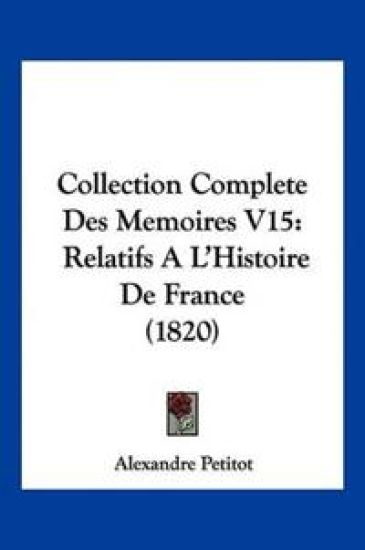 Collection Complete Des Memoires V15