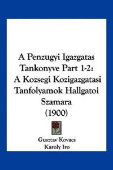 A Penzugyi Igazgatas Tankonyve Part 1-2