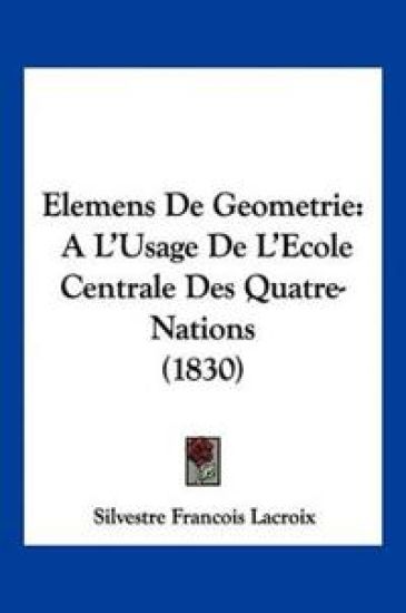 Elemens De Geometrie