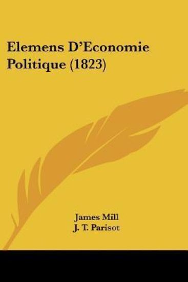 Elemens D'Economie Politique (1823)