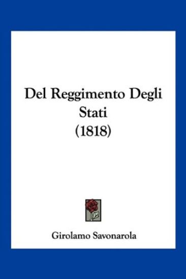 Del Reggimento Degli Stati (1818)