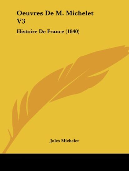Oeuvres De M. Michelet V3