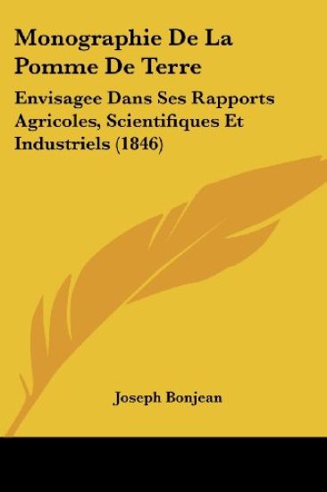 Monographie De La Pomme De Terre