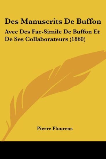Des Manuscrits De Buffon