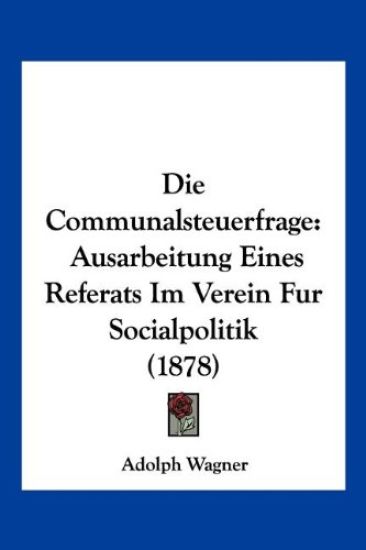 Wagner, A: Communalsteuerfrage