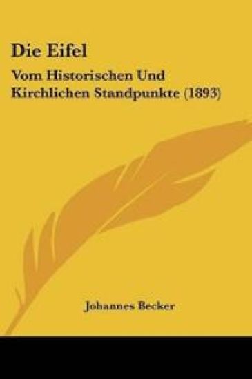 Becker, J: Eifel