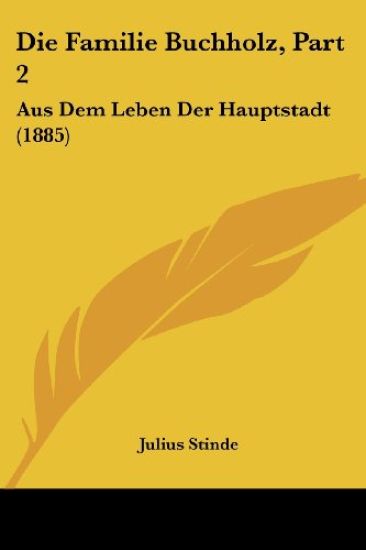 Stinde, J: Familie Buchholz, Part 2