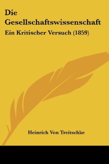 Treitschke, H: Gesellschaftswissenschaft