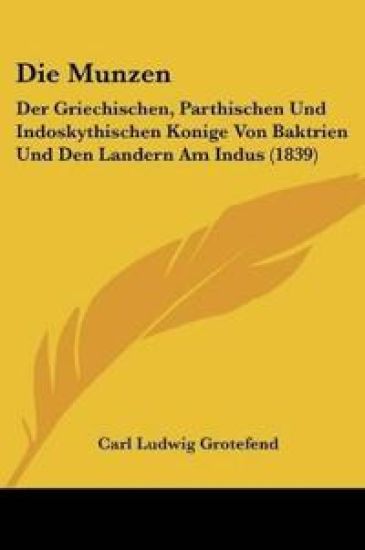 Grotefend, C: Munzen