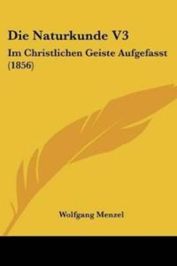 Menzel, W: Naturkunde V3