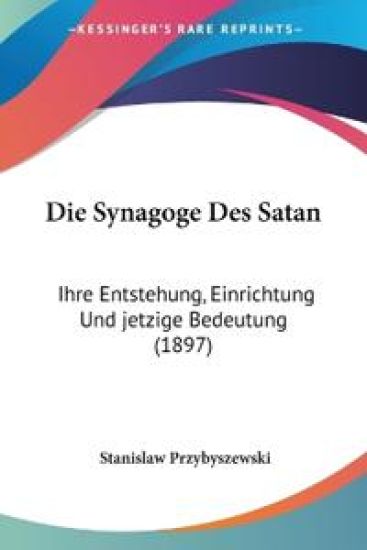 Przybyszewski, S: Synagoge Des Satan