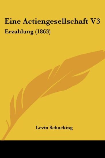 Schucking, L: Actiengesellschaft V3