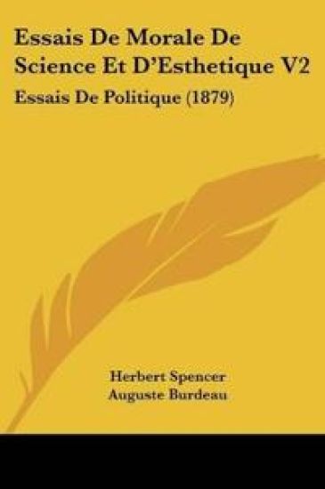 Essais De Morale De Science Et D'Esthetique V2