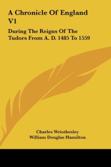 A Chronicle Of England V1