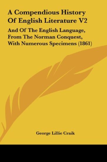 A Compendious History Of English Literature V2