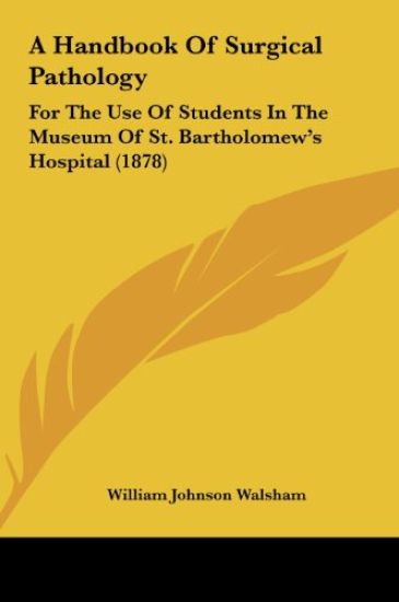 A Handbook Of Surgical Pathology