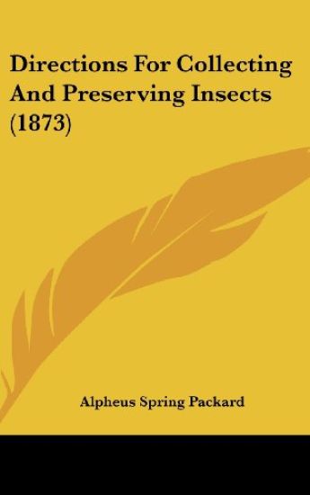 Directions For Collecting And Preserving Insects (1873)