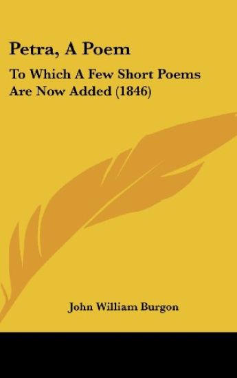 Petra, A Poem