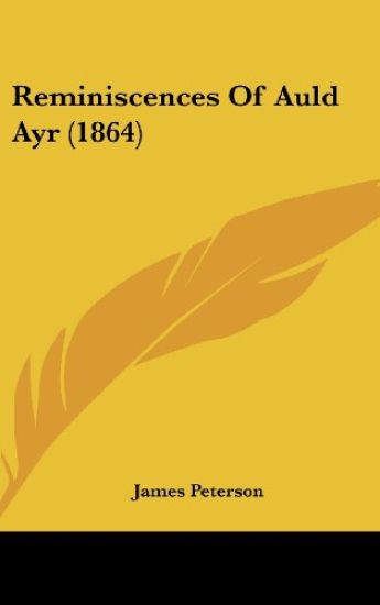 Reminiscences Of Auld Ayr (1864)