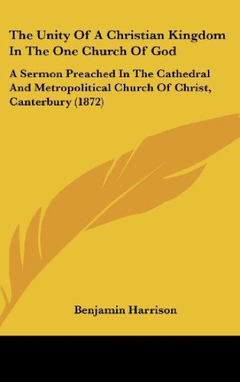 The Unity Of A Christian Kingdom In The One Church Of God
