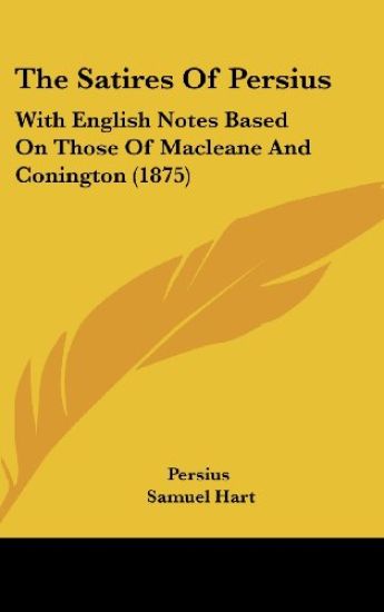 The Satires Of Persius