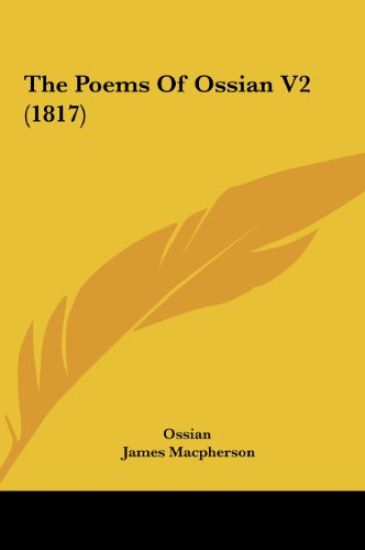 The Poems Of Ossian V2 (1817)