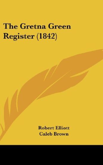 The Gretna Green Register (1842)