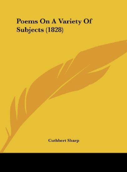 Poems On A Variety Of Subjects (1828)