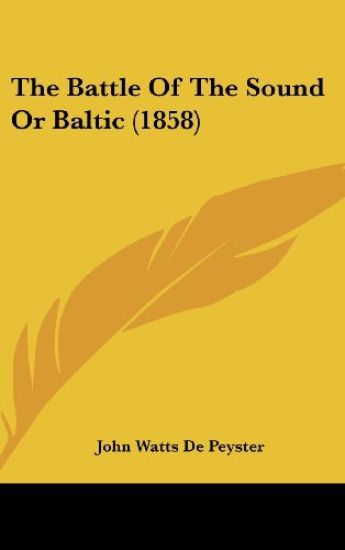 The Battle Of The Sound Or Baltic (1858)