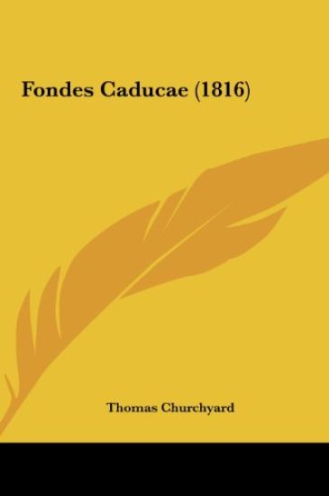 Fondes Caducae (1816)