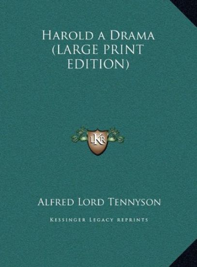 Harold a Drama (LARGE PRINT EDITION)