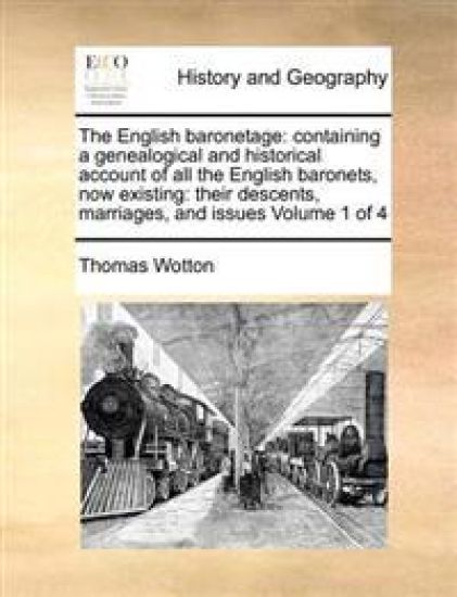 The English baronetage