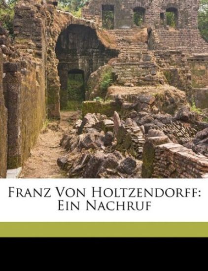 Franz Von Holtzendorff