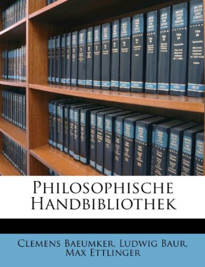 Philosophische Handbibliothek