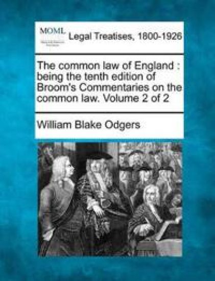 The common law of England