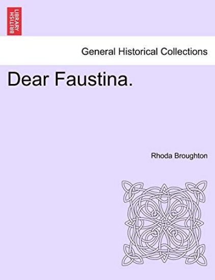 Dear Faustina.