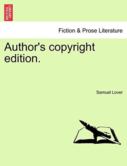 Author's Copyright Edition.